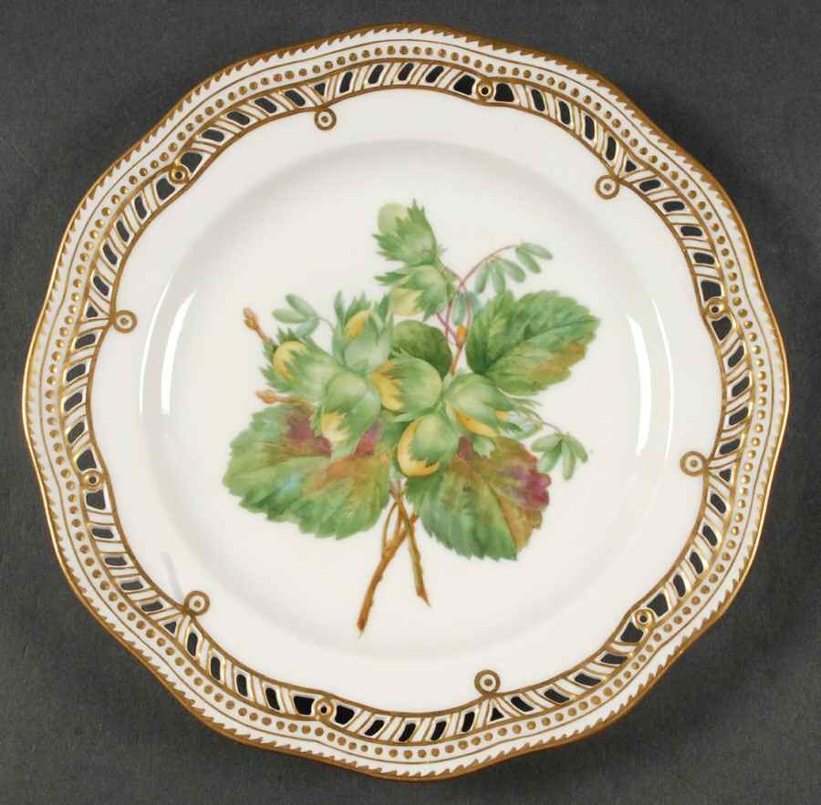 Flora Danica (1961 To Current) Fruit Service Plate by Royal Copenhagen-1