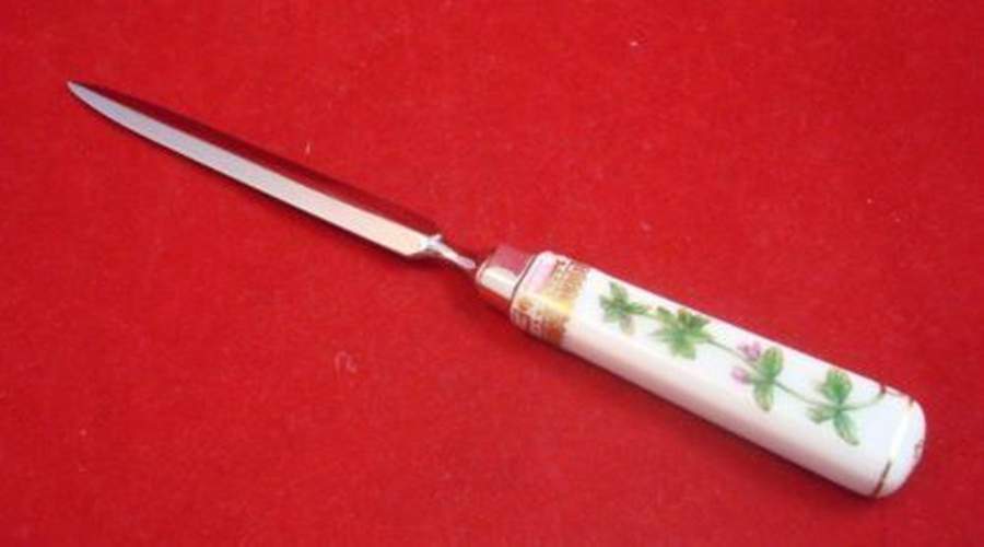 Flora Danica (1961 To Current) Letter Opener by Royal Copenhagen-1