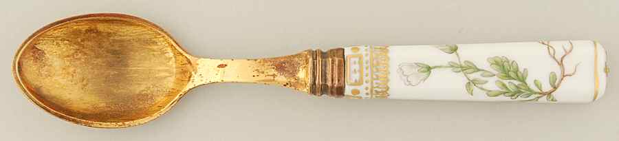 Flora Danica (1961 To Current) Dessert Spoon by Royal Copenhagen-1
