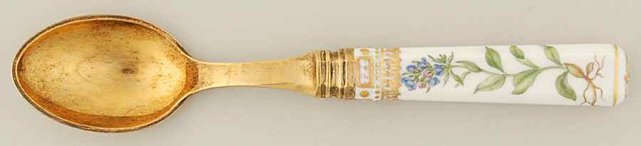 Flora Danica (1961 To Current) Dessert Spoon by Royal Copenhagen-1