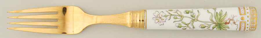 Flora Danica (1961 To Current) Luncheon Fork by Royal Copenhagen-1