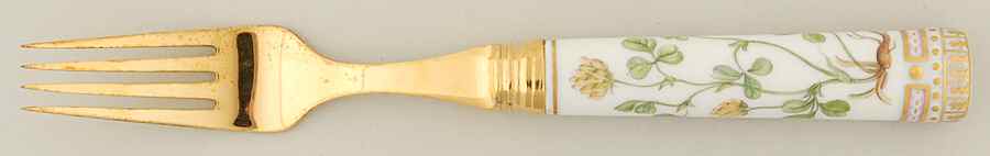 Flora Danica (1961 To Current) Luncheon Fork by Royal Copenhagen-1