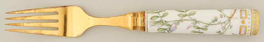 Flora Danica (1961 To Current) Dinner Fork by Royal Copenhagen-1