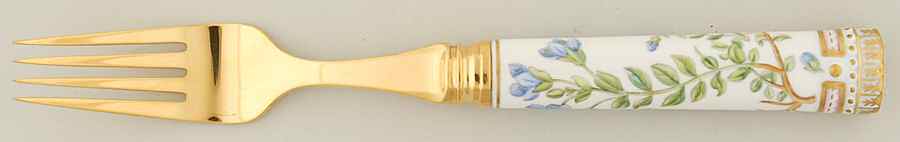 Flora Danica (1961 To Current) Luncheon Fork by Royal Copenhagen-1