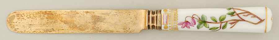 Flora Danica (1961 To Current) Dessert Knife by Royal Copenhagen-1