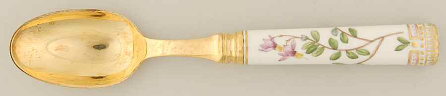 Flora Danica (1961 To Current) Luncheon Spoon by Royal Copenhagen-1