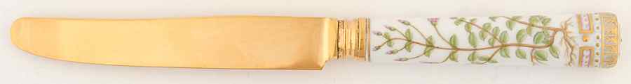 Flora Danica (1961 To Current) Luncheon Knife-New French by Royal Copenhagen-1