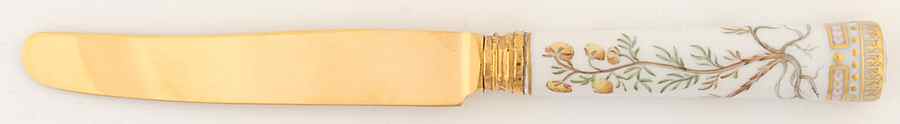 Flora Danica (1961 To Current) Luncheon Knife-New French by Royal Copenhagen-1