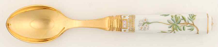 Flora Danica (1961 To Current) Dessert Spoon by Royal Copenhagen-1