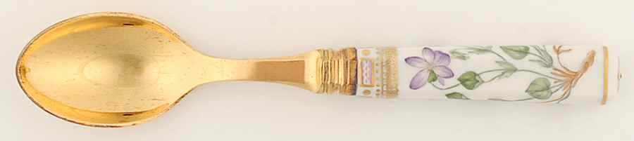 Flora Danica (1961 To Current) Dessert Spoon by Royal Copenhagen-1