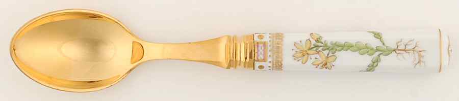 Flora Danica (1961 To Current) Dessert Spoon by Royal Copenhagen-1