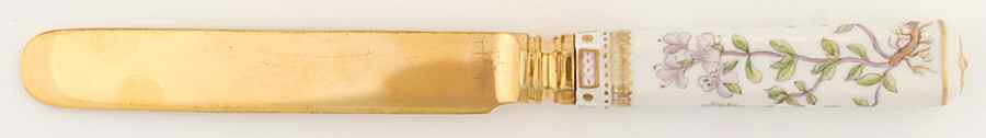 Flora Danica (1961 To Current) Dessert Knife by Royal Copenhagen-1