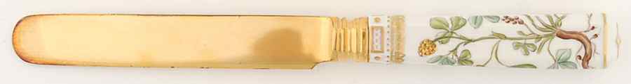 Flora Danica (1961 To Current) Dessert Knife by Royal Copenhagen-1