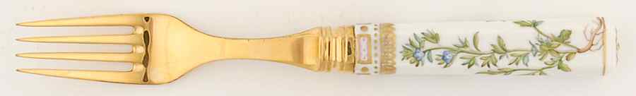 Flora Danica (1961 To Current) Dessert Fork by Royal Copenhagen-1