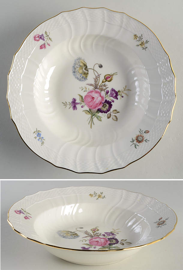 Frijsenborg Large Rim Soup Bowl by Royal Copenhagen-1