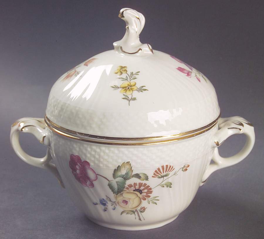 Frijsenborg Sugar Bowl & Lid by Royal Copenhagen-1