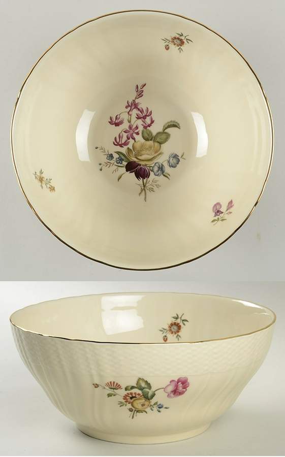 Frijsenborg 9" Salad Serving Bowl by Royal Copenhagen-1