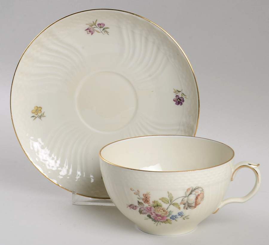 Frijsenborg Oversized Cup & Saucer Set by Royal Copenhagen-1