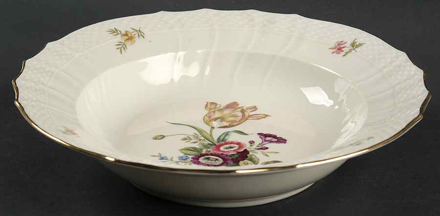 Frijsenborg Large Rim Soup Bowl by Royal Copenhagen-1