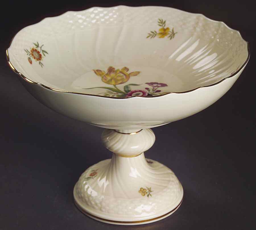 Frijsenborg 8" Diameter Pedestal Cake Stand by Royal Copenhagen-1
