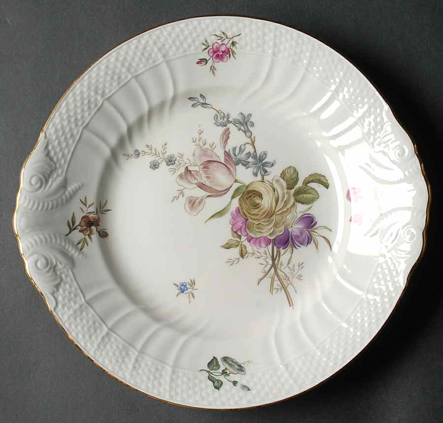 Frijsenborg Handled Cake Plate by Royal Copenhagen-1