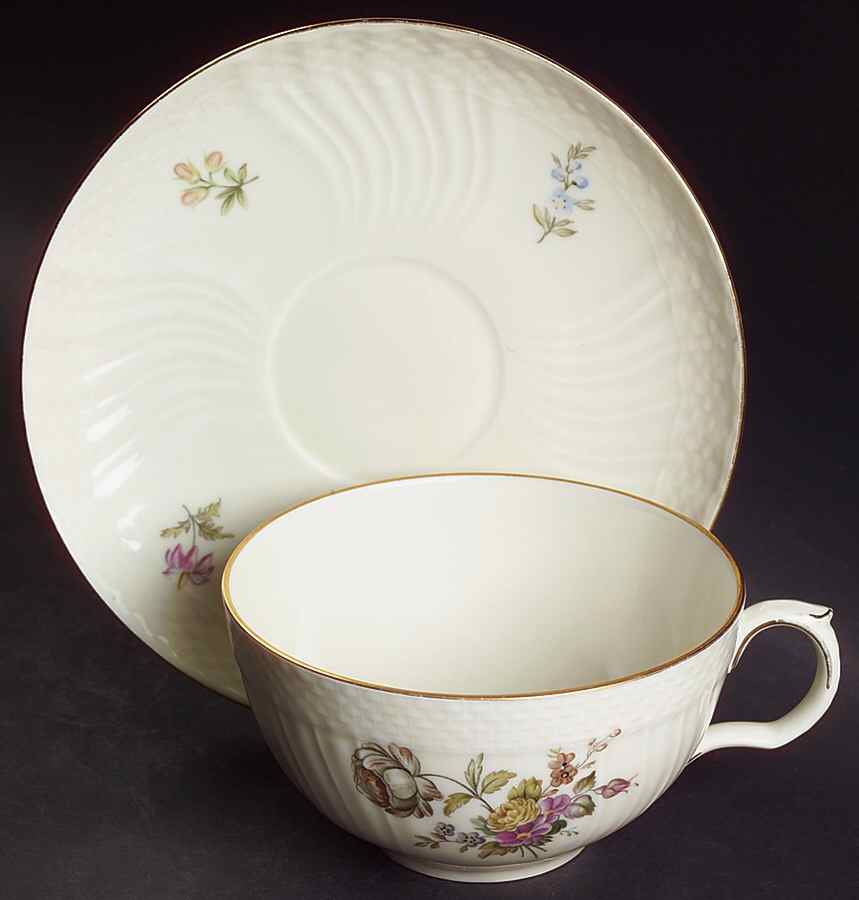Frijsenborg Oversized Cup & Saucer Set by Royal Copenhagen-1