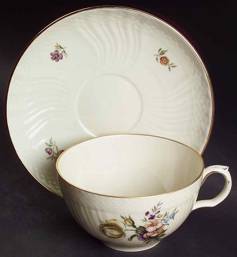 Frijsenborg Oversized Cup & Saucer Set by Royal Copenhagen-1