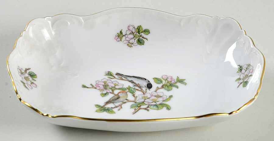 Garden Song 6" Rectangular Tray by Royal Copenhagen-1