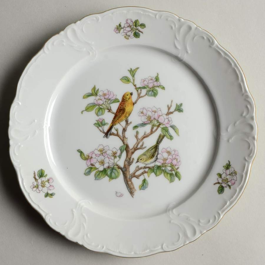 Garden Song Salad Plate by Royal Copenhagen-1