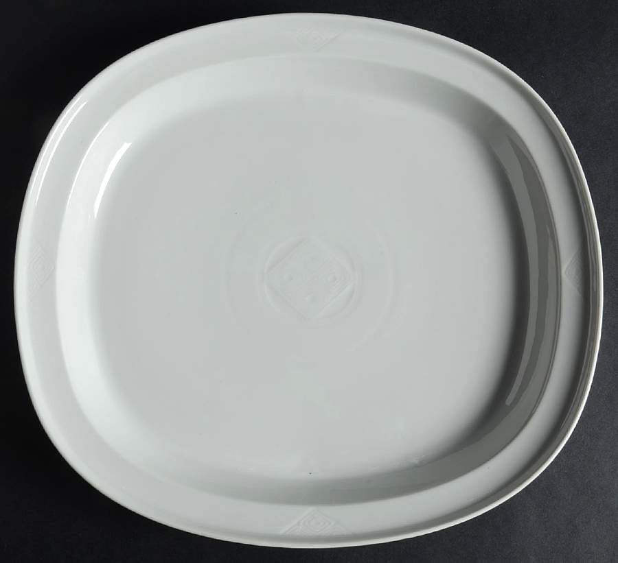 Gemma 11" Square Serving Platter by Royal Copenhagen-1
