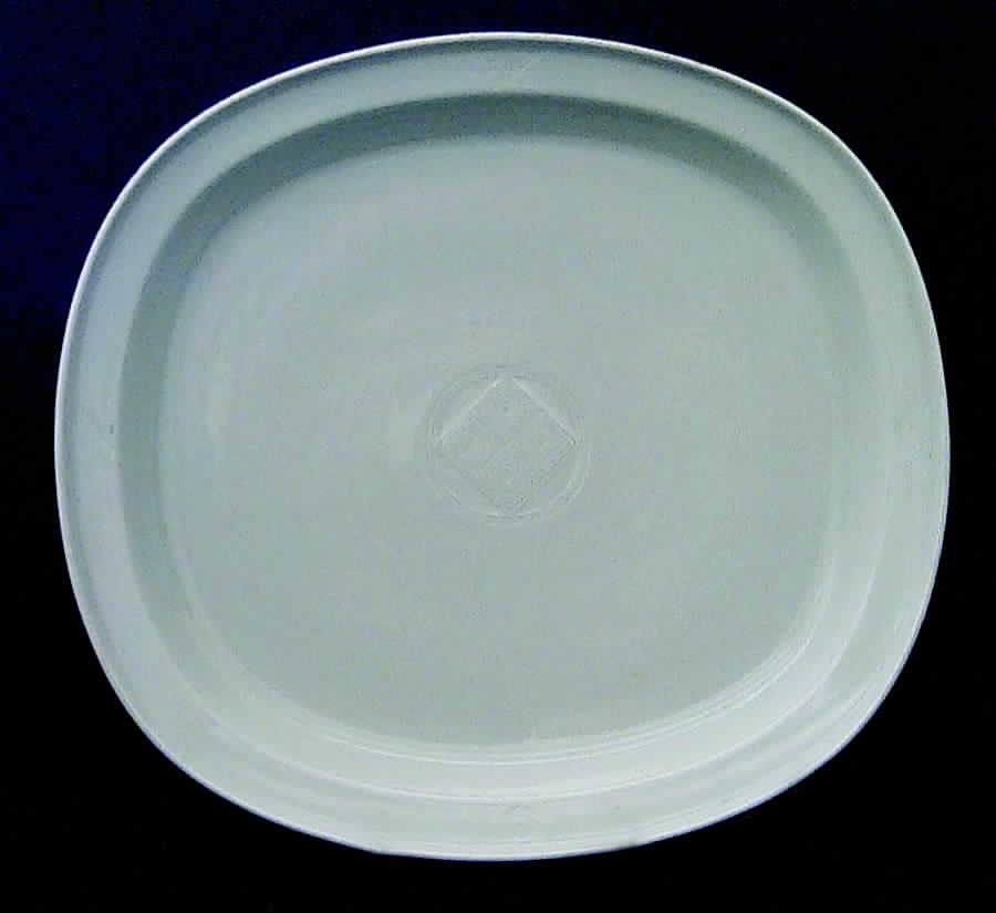 Gemma 13" Square Serving Platter by Royal Copenhagen-1