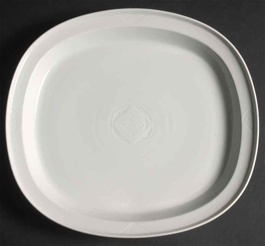 Gemma 11" Square Serving Platter by Royal Copenhagen-1