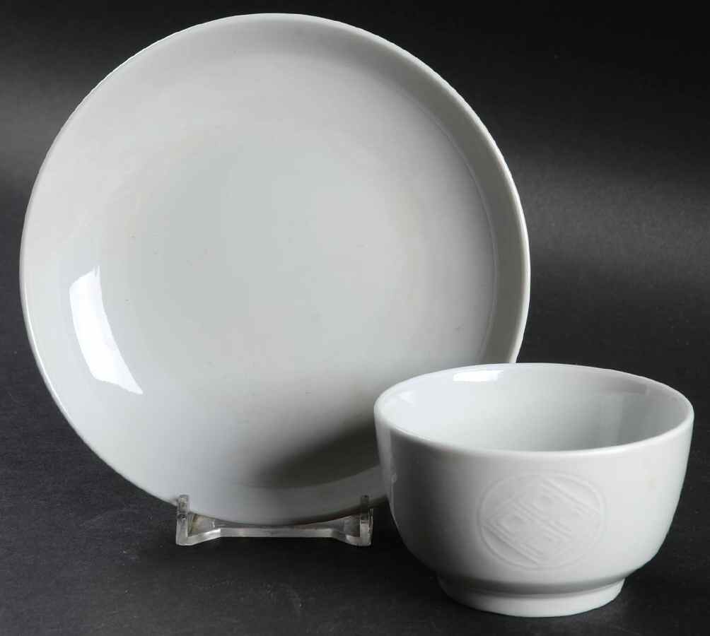 Gemma Small Bowl & Saucer Set by Royal Copenhagen-1