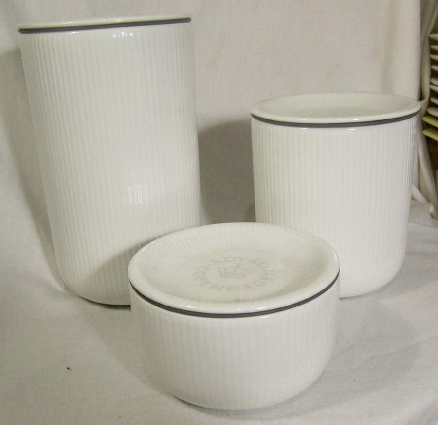 Georgiana 5" Storage Jar & Lid by Royal Copenhagen-1