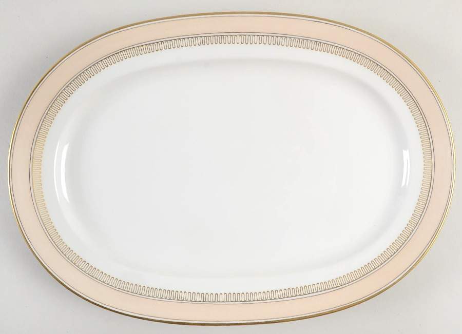 Giselle 13" Oval Serving Platter by Royal Copenhagen-1