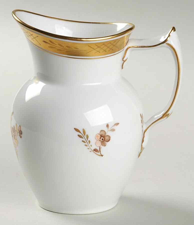 Golden Basket Creamer by Royal Copenhagen-1