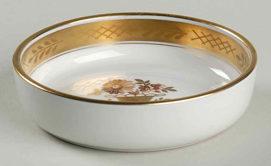Golden Basket Lazy Susan-Center Section by Royal Copenhagen-1