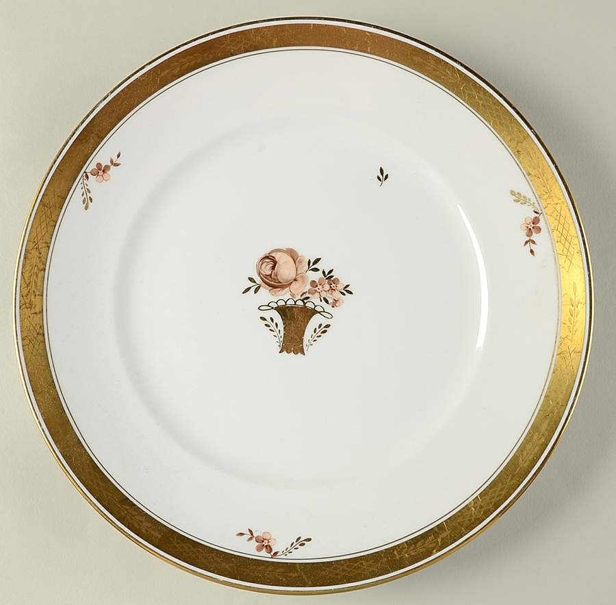 Golden Basket Service Plate (Charger) by Royal Copenhagen-1