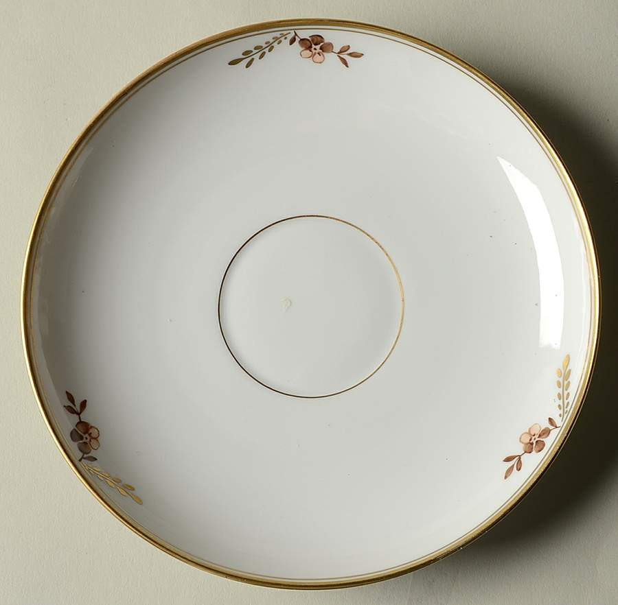 Golden Basket Saucer for Oversized Cup by Royal Copenhagen-1