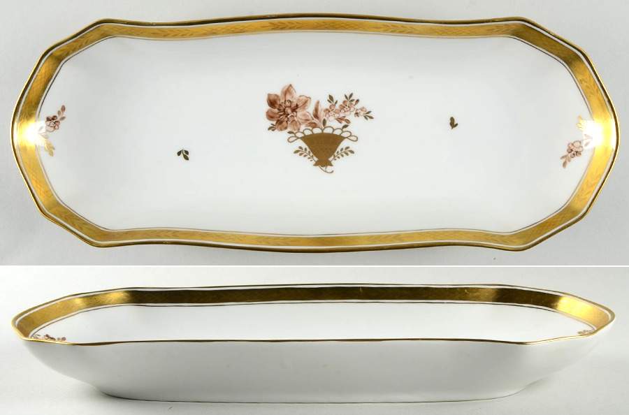 Golden Basket Celery by Royal Copenhagen-1