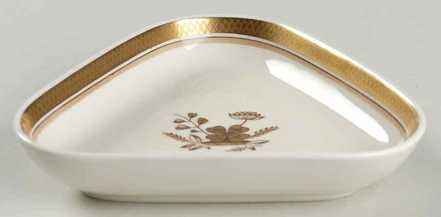 Golden Clover (Cream) Tray for Condiment Set by Royal Copenhagen-1