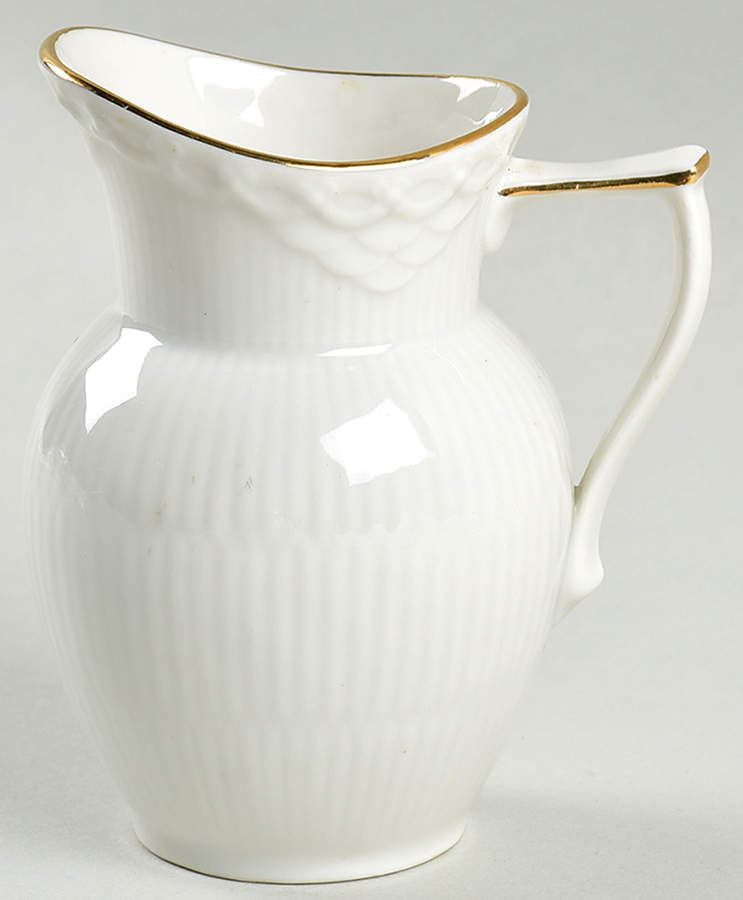 Gold Fan Creamer by Royal Copenhagen-1