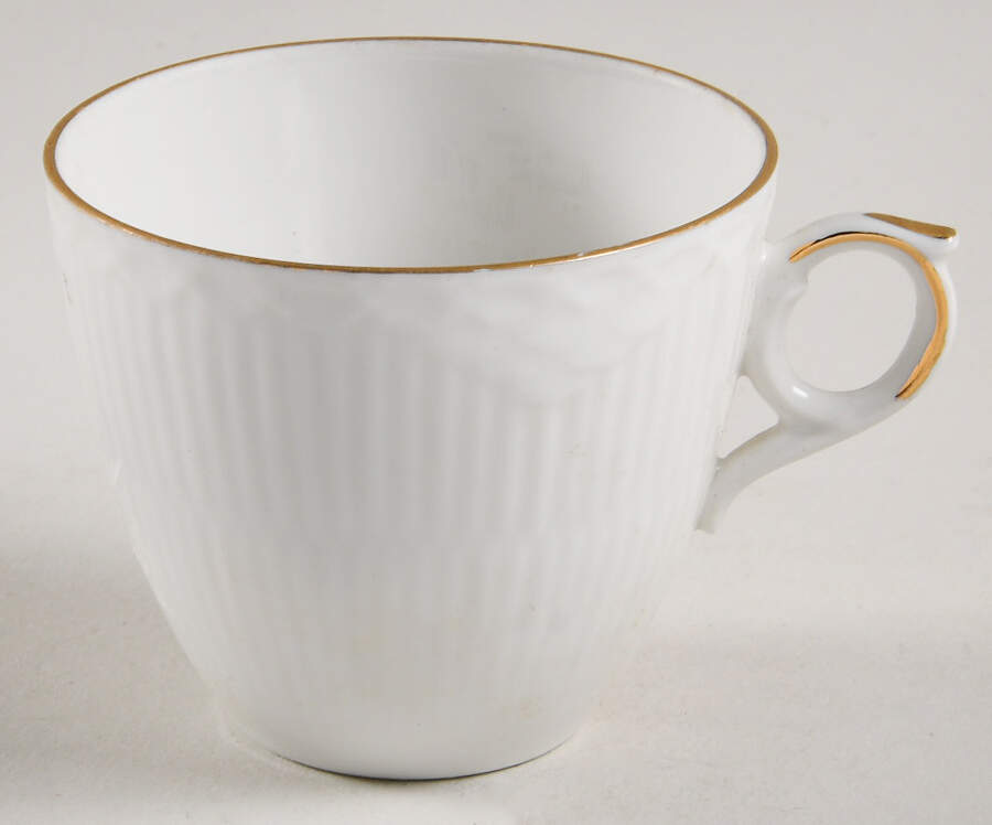 Gold Fan Flat Demitasse Cup by Royal Copenhagen-1