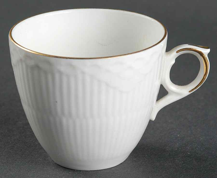 Gold Fan Flat Demitasse Cup by Royal Copenhagen-1