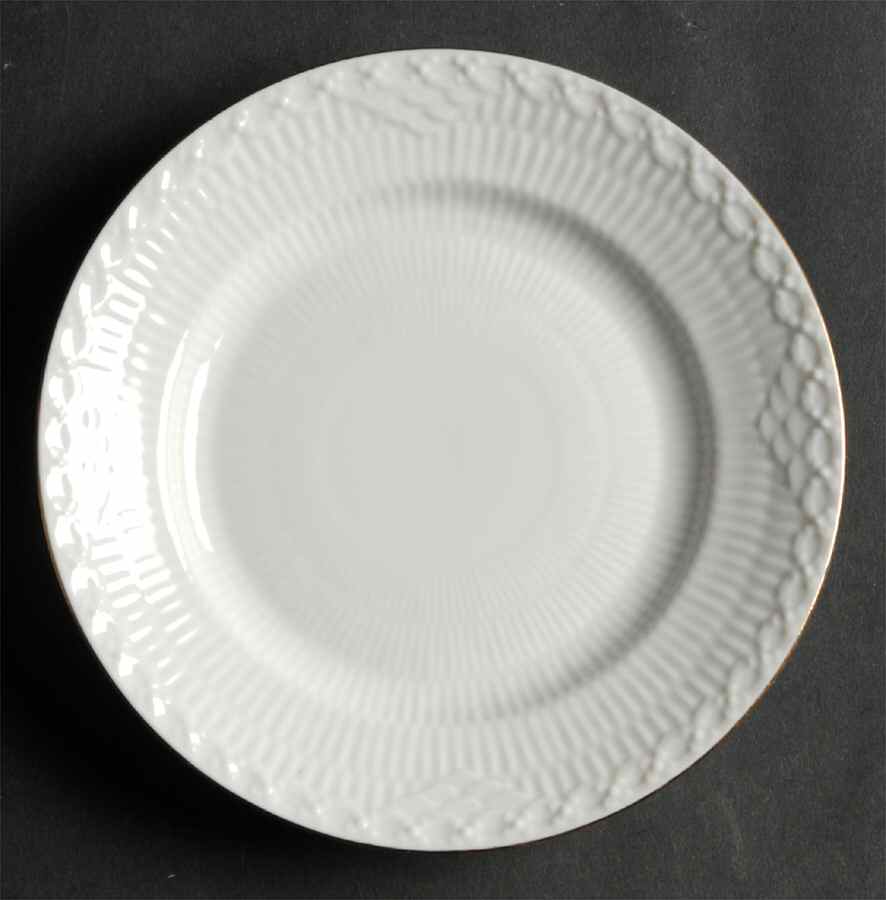 Gold Fan Bread & Butter Plate by Royal Copenhagen-1