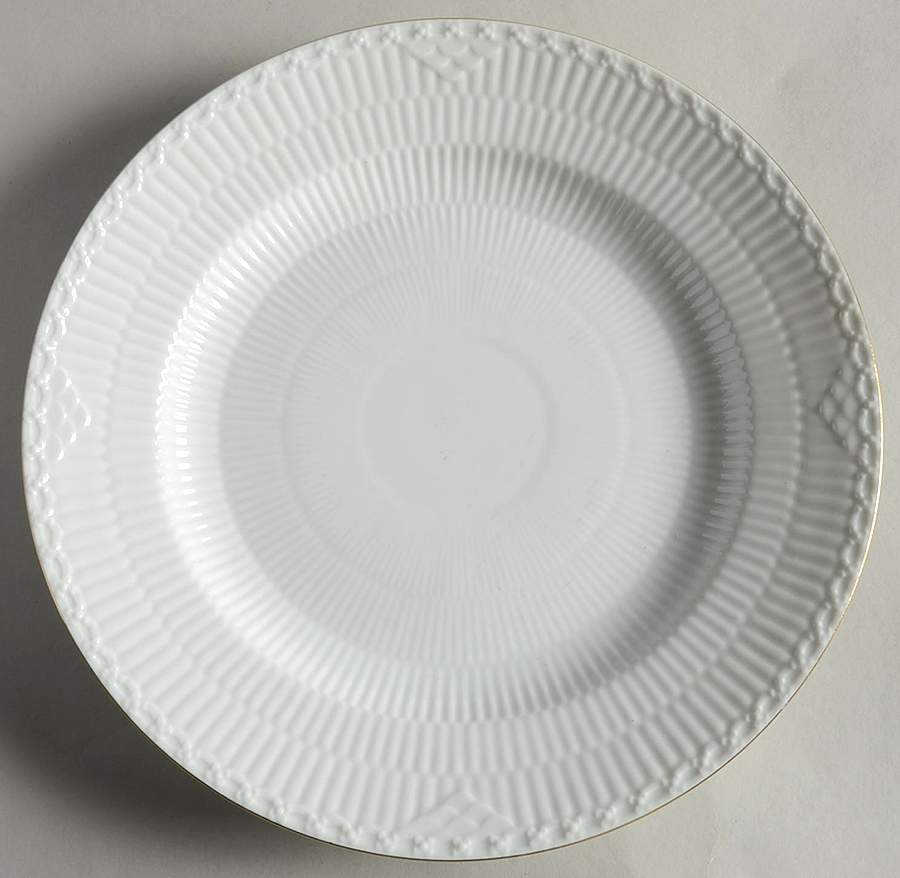 Gold Fan Dinner Plate by Royal Copenhagen-1