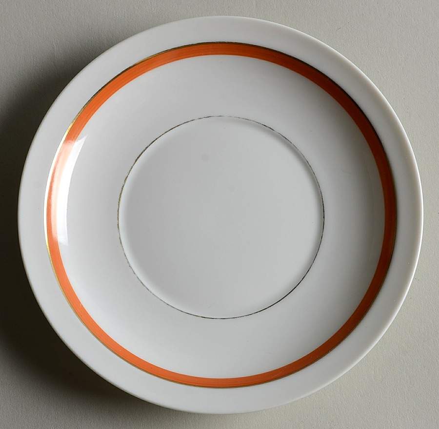 Golden Horns Saucer by Royal Copenhagen-1