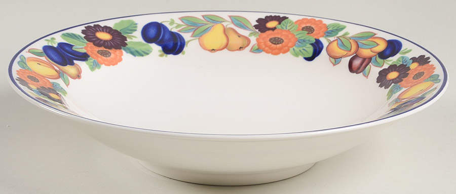 Golden Summer Rim Soup Bowl by Royal Copenhagen-1