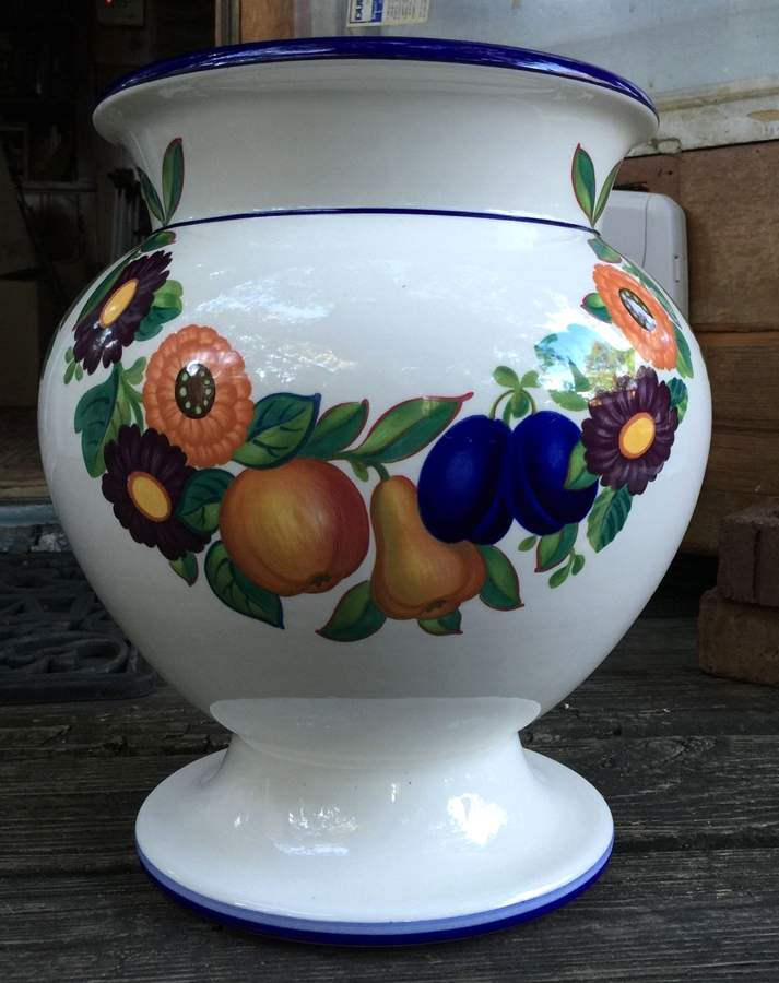Golden Summer 13" Cachepot by Royal Copenhagen-1
