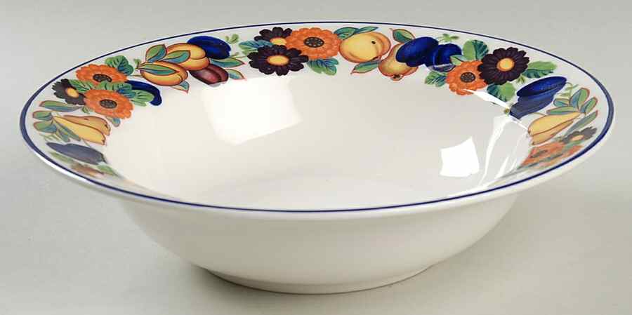 Golden Summer Soup/Cereal Bowl by Royal Copenhagen-1